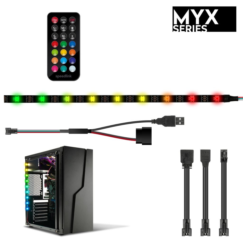 Kit PC MYX LED per case PC da gioco Immagine del prodotto 