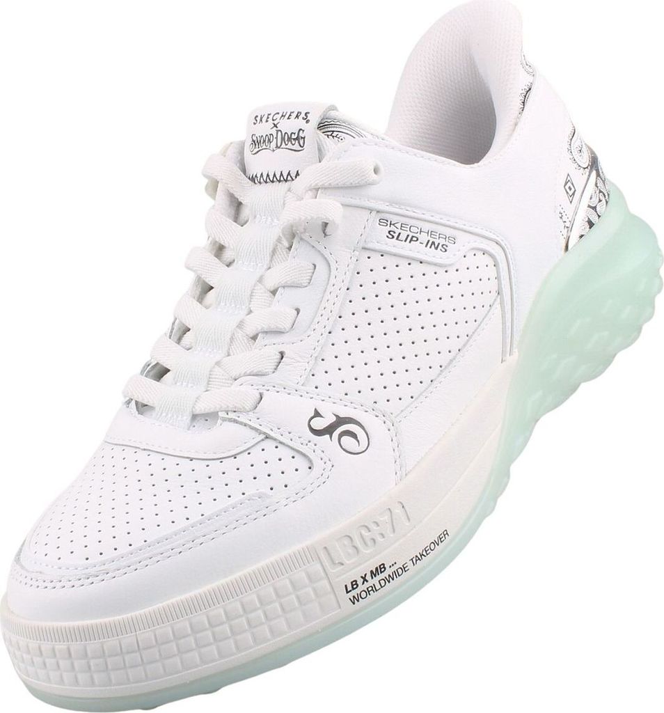 Skechers Sportliche Slipper Herren 736B6563686572735F323531313730 Weiß 47 EU