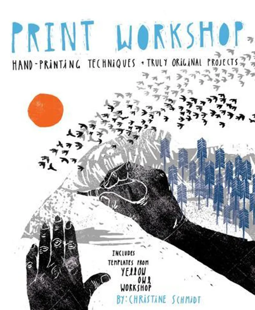 Print Workshop : Kit d'Impression avec Encre Textile et 5 Gouges