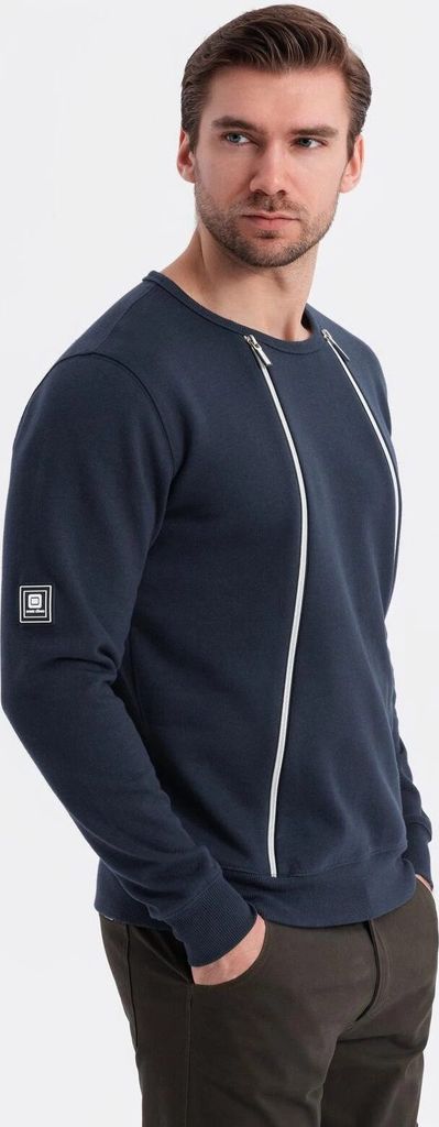 Ombre Clothing Sweatshirt mit Reißverschluss für Männer Tataio gewohnheiten L