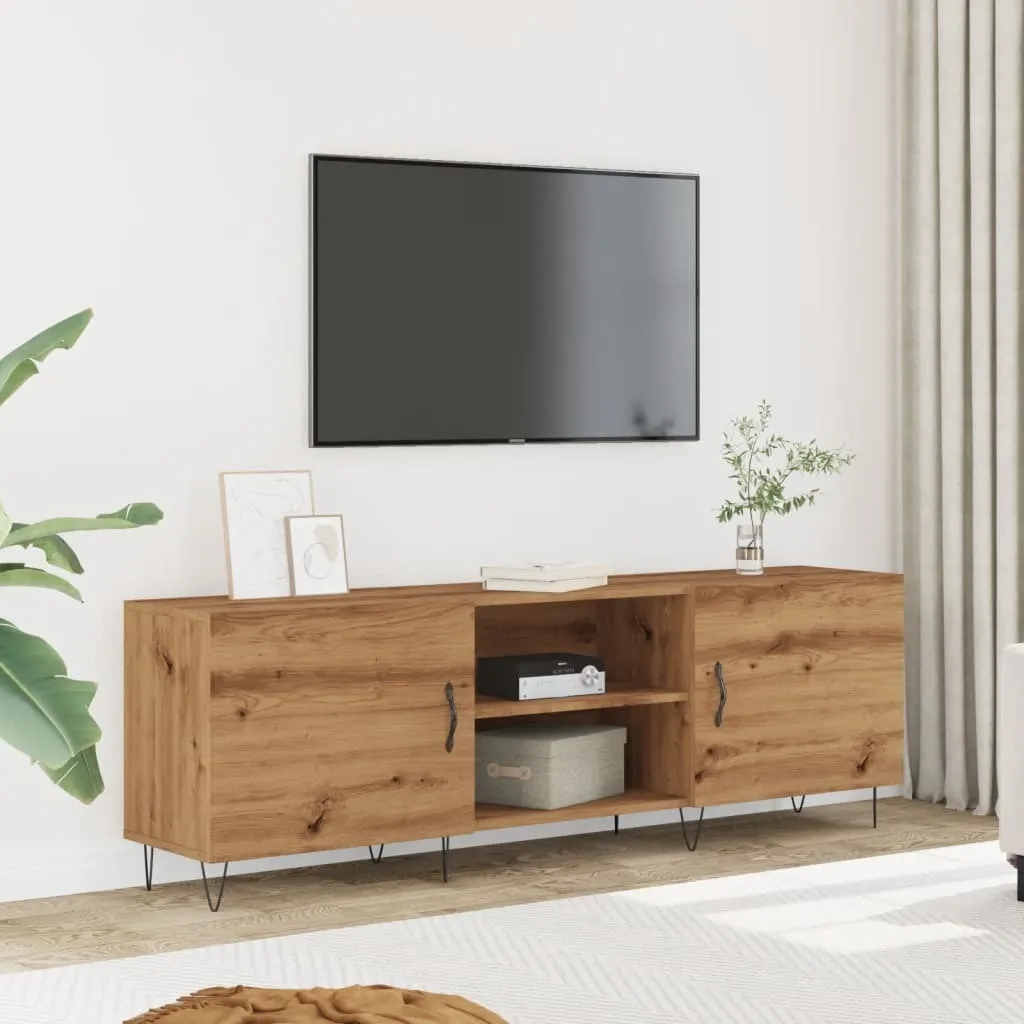 Mobile TV Maison Exclusive Rovere Artigianale 150x30x50 cm Design Moderno