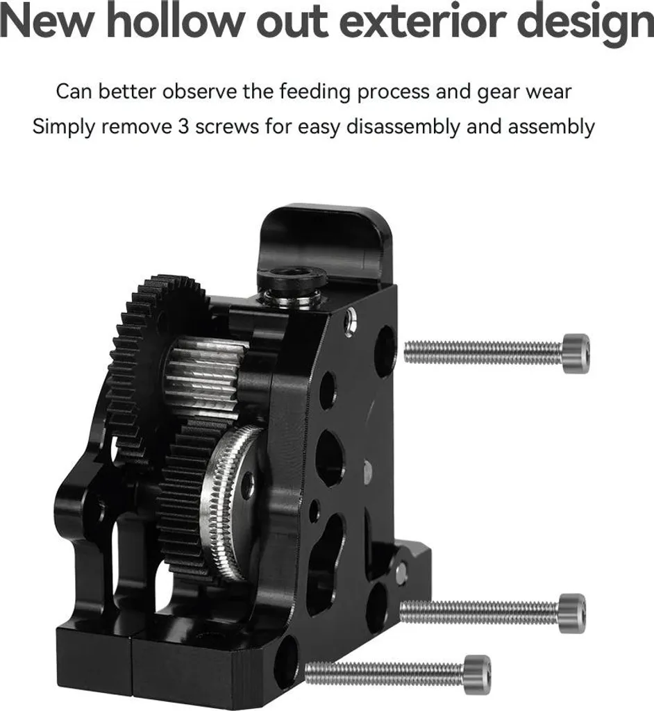Upgrade Extrudeuse HGX-LITE pour Impression 3D Rapide et Précise 36mm - 3