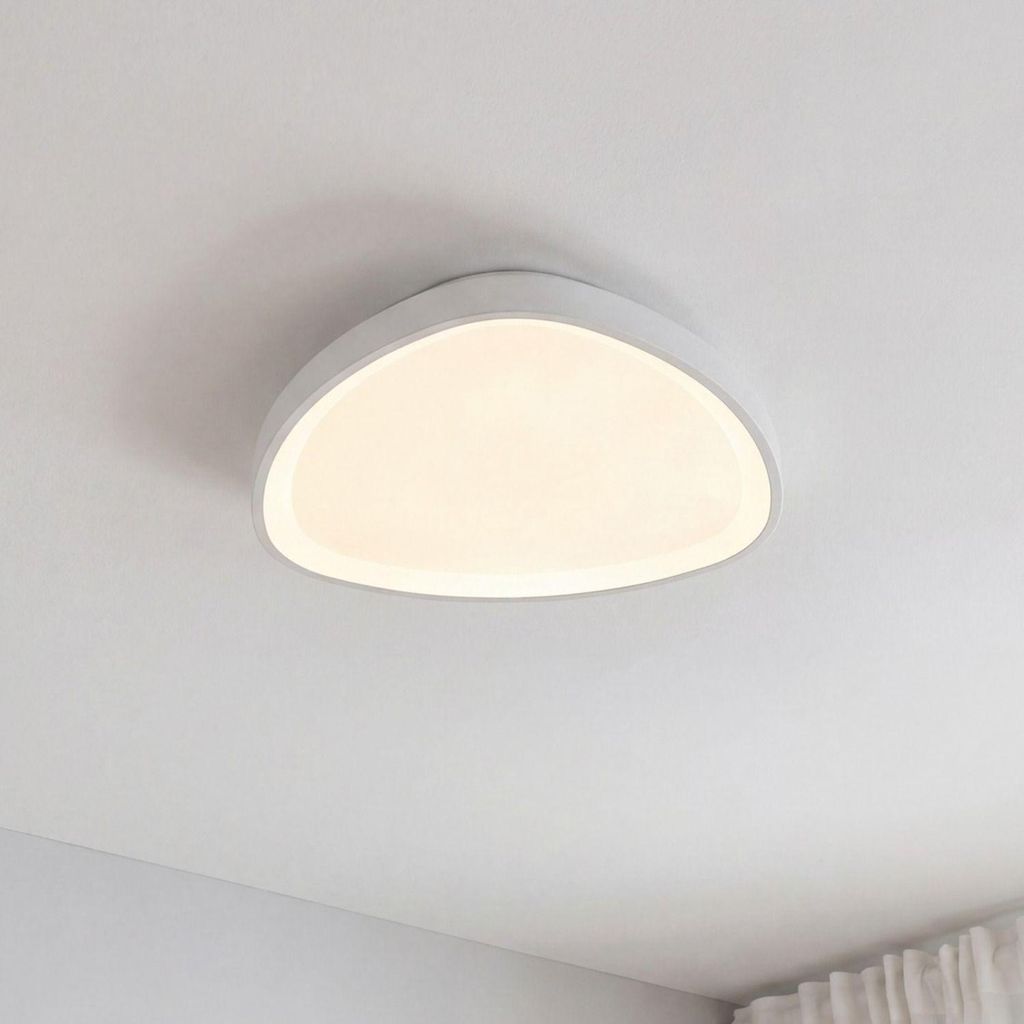 LED Deckenlampe Weiß Farbwechsel 3000/4000/6500 K Dimmen per Wandschalter 42 cm breit Modern Deckenleuchte