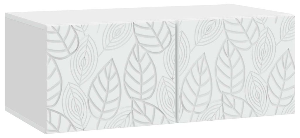 Möbel Wandmontierter TV-Schrank 78,5 x 41 x 30 cm Weiß Holzwerkstoff - TV-Schränke CC3552