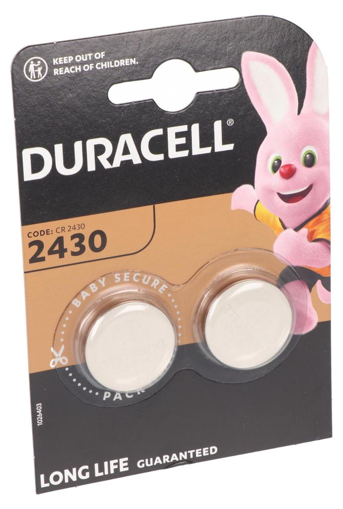 Duracell Batterie Knopfzelle CR2430 3.0V Lithium        Obrázok produktu 