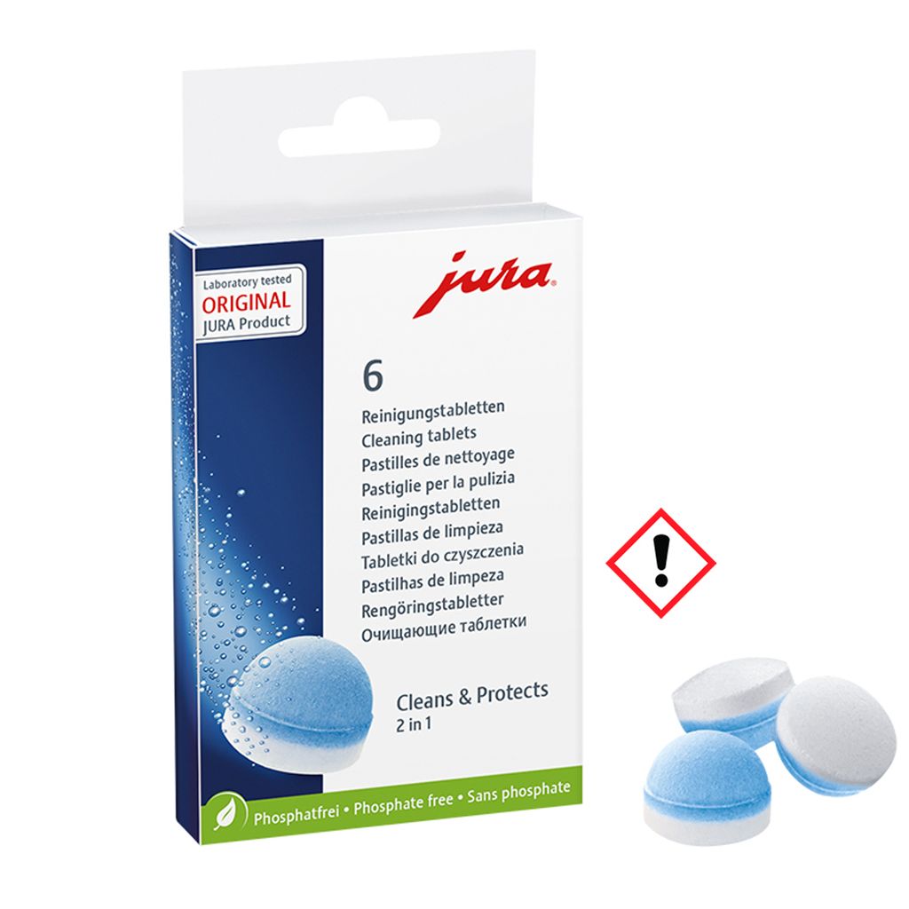 Reinigungstabletten Reiniger Tab Clean & Protects passend für Jura 62715 100 St 