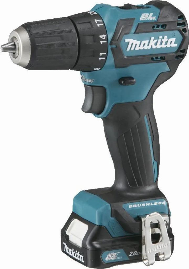 Perceuse Makita DF332DSAJ moteur Brushless 12V avec chargeur et valise