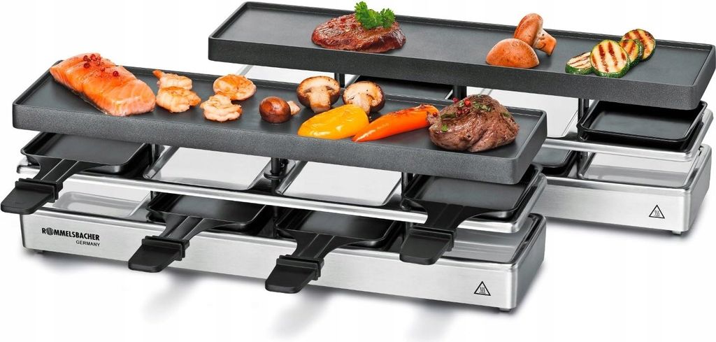 Raclette Grill RC 1600 fun for 4+4 -  für 8 Personen, Produktbild 