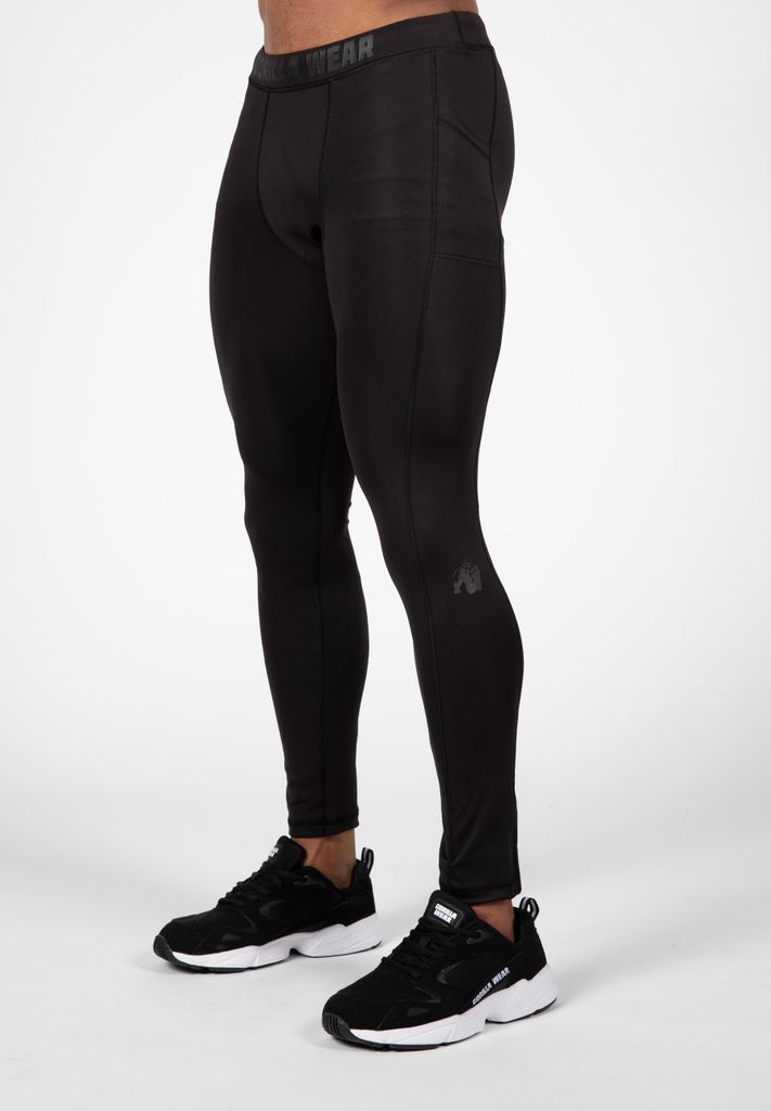 Gorilla Wear Smart Tights – Schwarz – XL