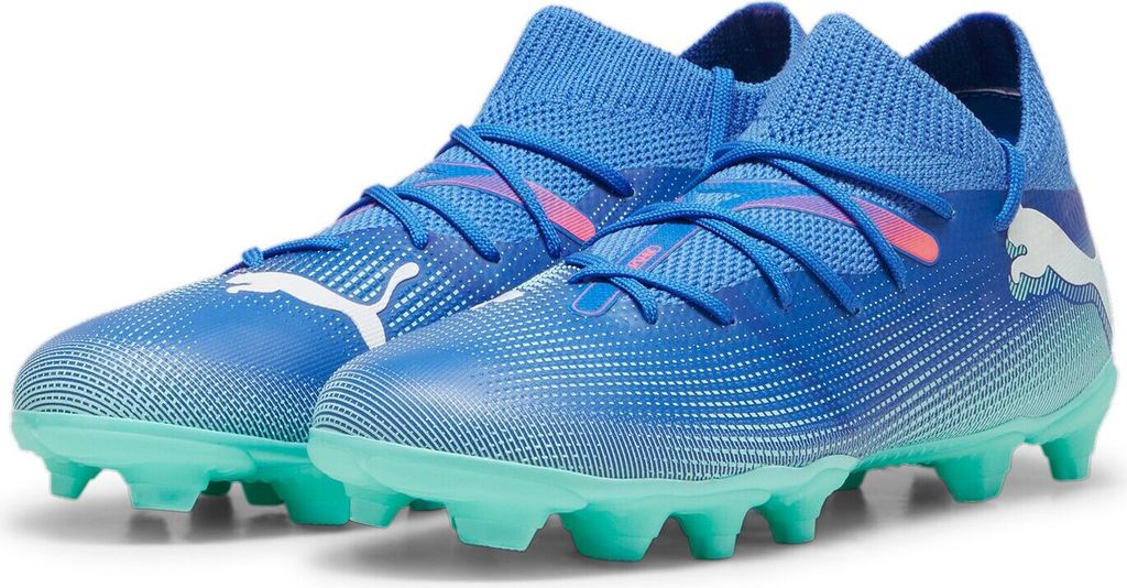 Puma Future 7 Match FG/AG Jugend Fußballschuhe Kinder blau Produktbild 