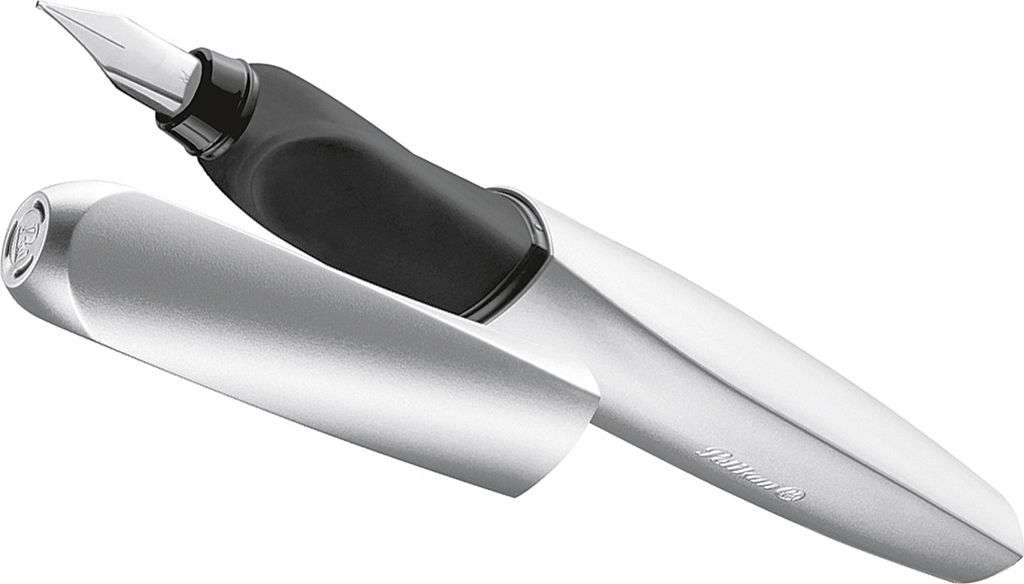 Pelikan Füllhalter Twist     P457 M  Silber       +1GTP Obrázok produktu 