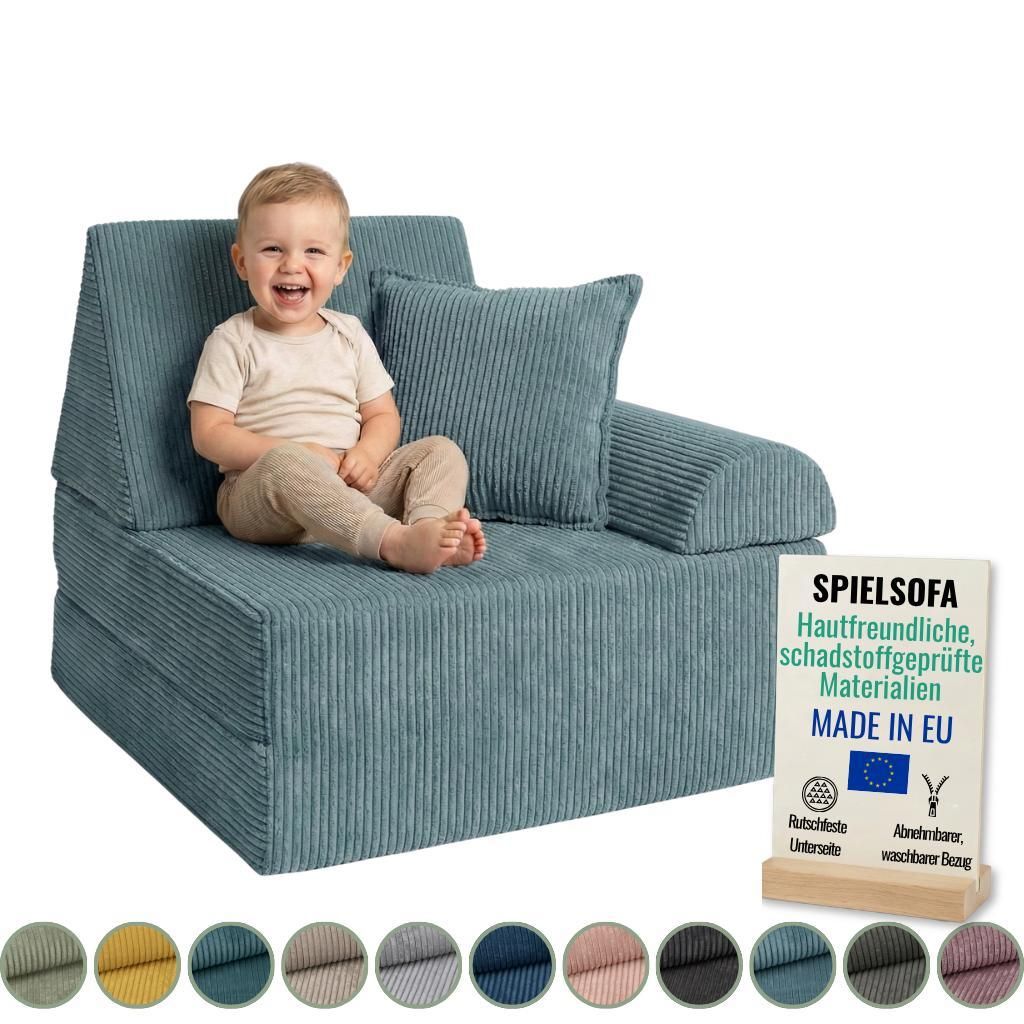 Pillows24 – Spielsofa für Kinder aus Cordstoff | Produktbild 