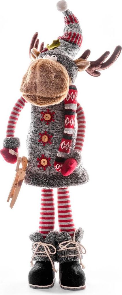 Dekoration MagicHome Weihnachten, Rentierkuh, stehend, 81 Produktbild 