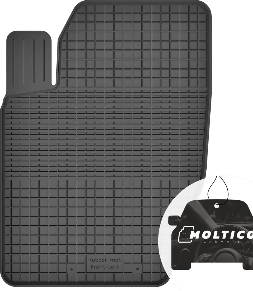 Tappetino Professionale in Gomma per DS 4 (2015-2019) con Bordi 3D