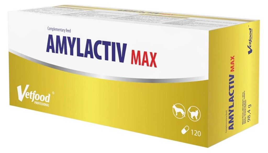 VetFood Amylactiv MAX Verdauungsergänzungsmittel für Hunde Produktbild 