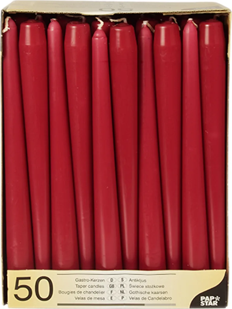 50 Serviettes PAPSTAR Candies Bordeaux en Intissé Soft Selection 40cm