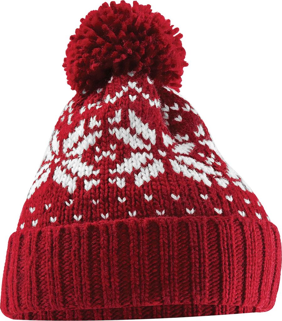 Beechfield - Bonnet "Snowstar" pour homme/femme unie BC5269 Image du produit 