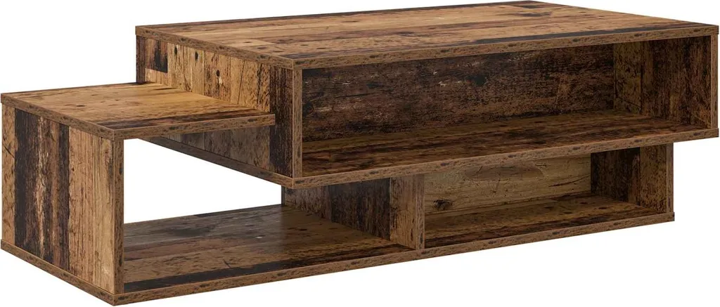 Tavolino da Caffè Industriale vidaXL 105 cm | Legno Antico Design