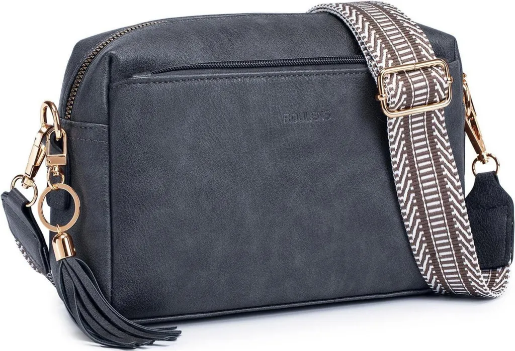 Borsa Crossbody Roulens Grigia: Il Must-Have per Outfit Daily Chic