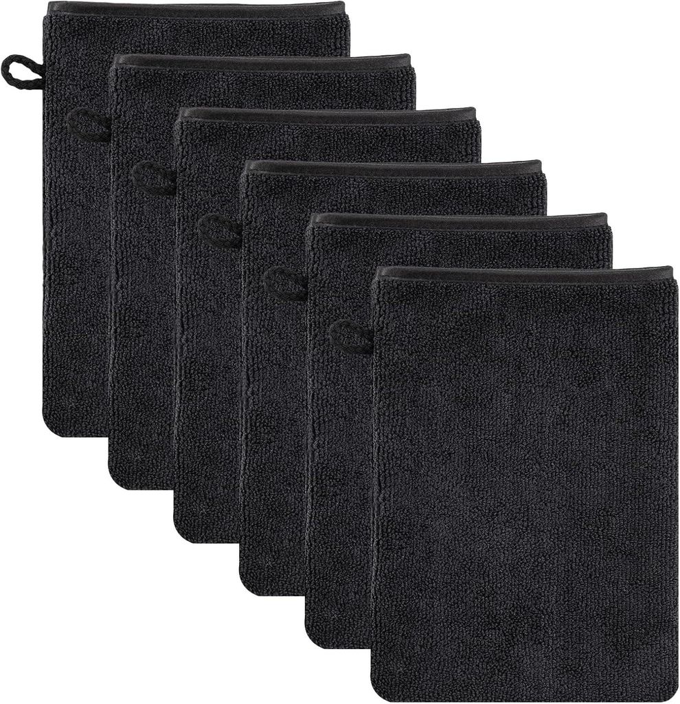 Sada 6 mikrovláknových žínek – 15 x 21 cm – opakovaně Obrázek produktu 