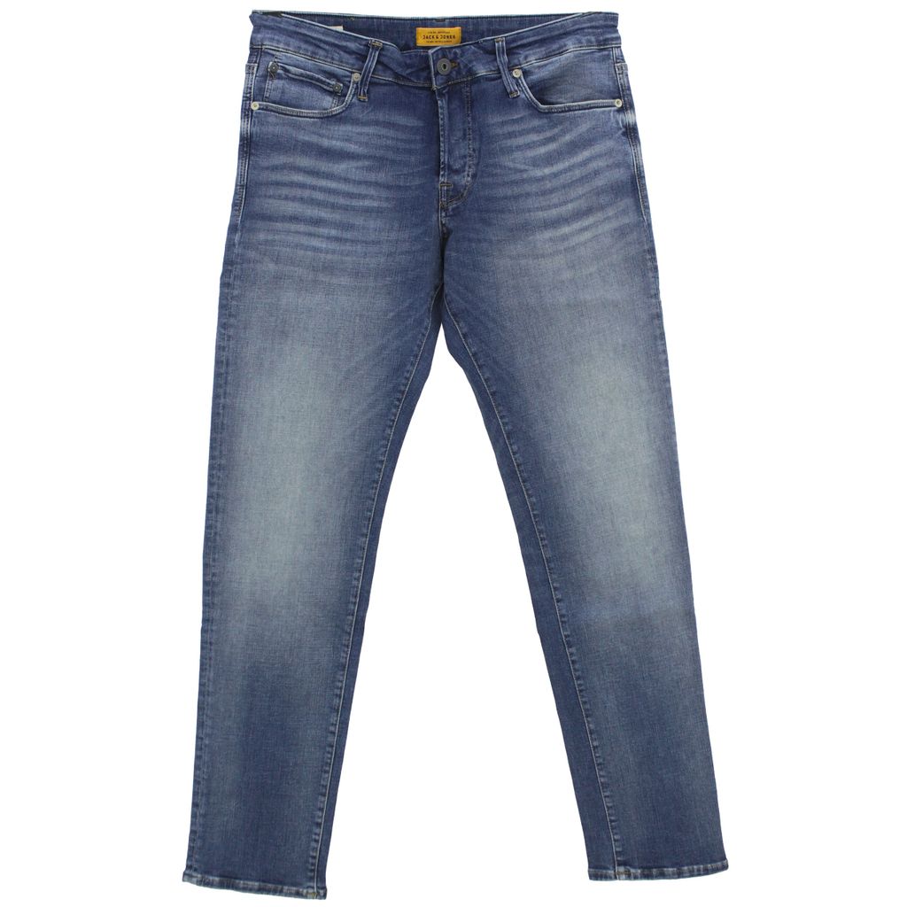 Jack & Jones 12148275, Blau, Jeans, Baumwolle, Elasthan, Nicht bleichen, Natürliche Trocknung, Schonwaschgang (40°C)