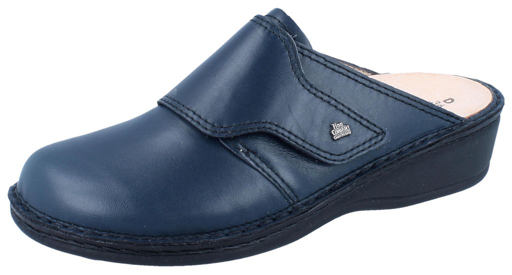 Pohodlné mule Finn Comfort Aussee, dámske, tmavomodré, Obrázok produktu 