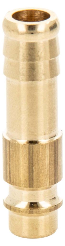 Druckluft Stecktülle NW 7,2 x Ø 10 mm Schlauchanschluss Tülle, Typ 26SF, Messing blank