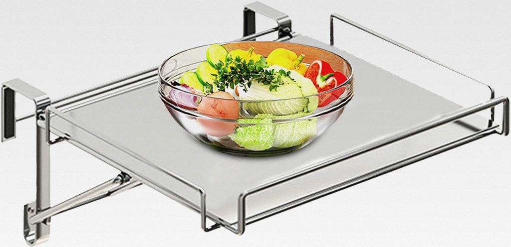 Schranktür-Aufbewahrung, faltbares für die Theke, Edelstahl, Handtuchaufhänger, für Topf, Geschirr, Zuhause, Theke, Schlafzimmer, Badezimmer