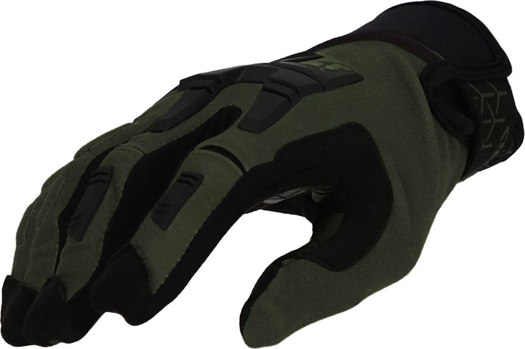 Acerbis X-Enduro Motorradhandschuhe, schwarz/grün, 3XL