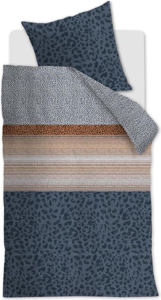 beddinghouse Bettwäsche Feis, Größe 155x220/80x80 cm, blue