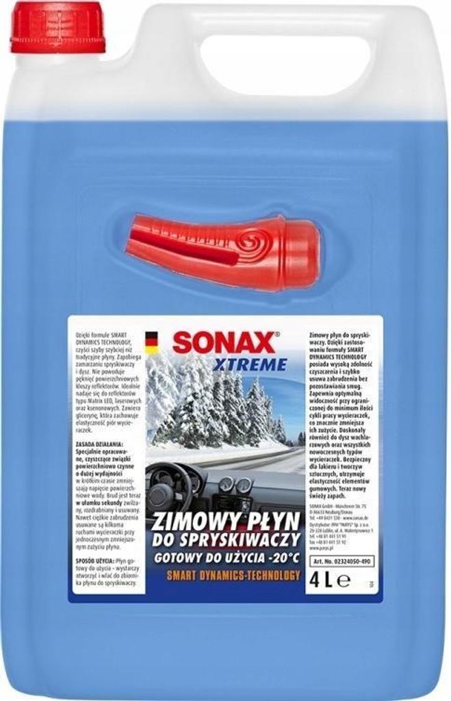 SONAX 02324050 XTREME Scheibenfrostschutz Kanister 4000ml Produktbild 
