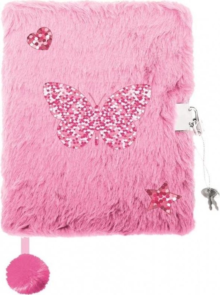 Agenda Plush Premium "Butterfly", DIN A5 Immagine del prodotto 