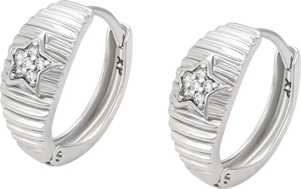 Orecchini Joella in Argento per Donna - Luce Lunare e Design Taglia Unica