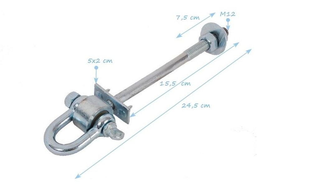 GARTENNEXT Schaukelhake typ D 160mm M12 Hake Kaufland.de