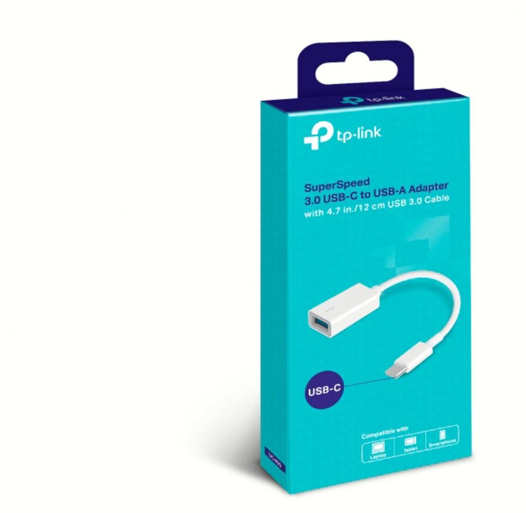TP-Link SuperSpeed USB 3.0 -Adapter (Typ-C auf Typ-A), Produktbild 