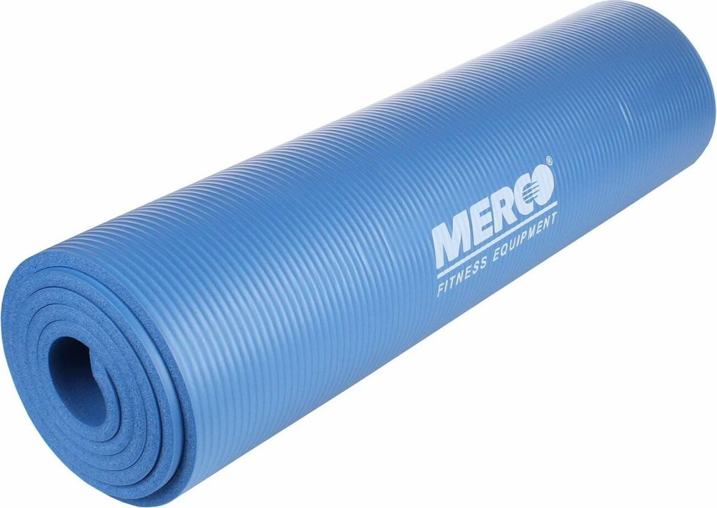 Yoga NBR 10 Mat Übungsmatte blau