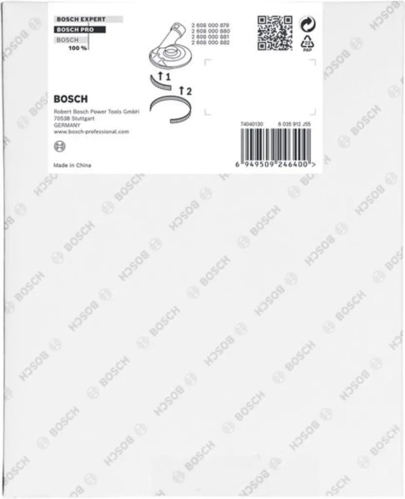Bosch 1 dePro Spazzola di Ricambio 23x108mm per Smerigliatrici Angolari