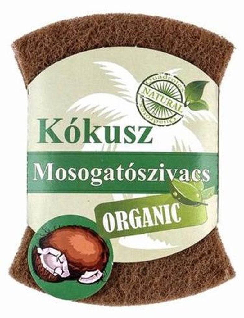 Špongia na riad, 2 ks,NATURAL, kokos Obrázok produktu 
