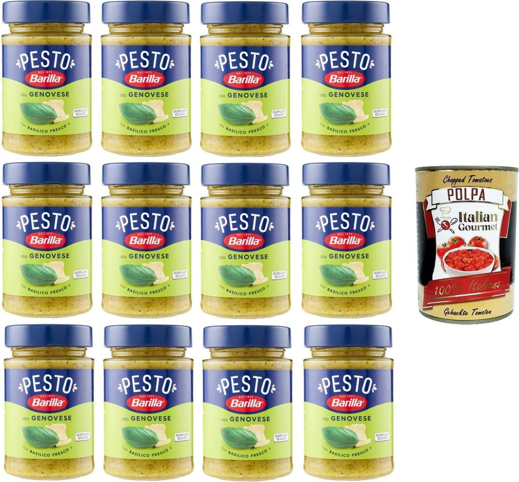 Barilla Pesto alla Genovese con Basilico Fresco Condimento Produktbild 