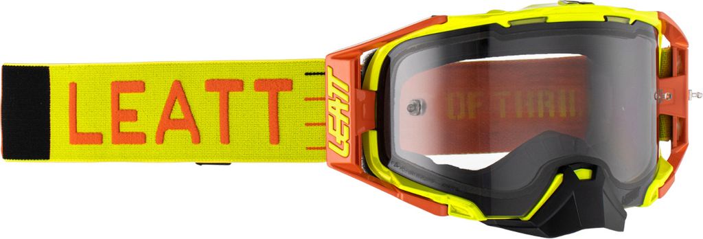 Velocity 6.5 Goggle Citrus Light Grey 58% - Fluo Yellow/Orange Smoked Mirror Grey Scheibe
