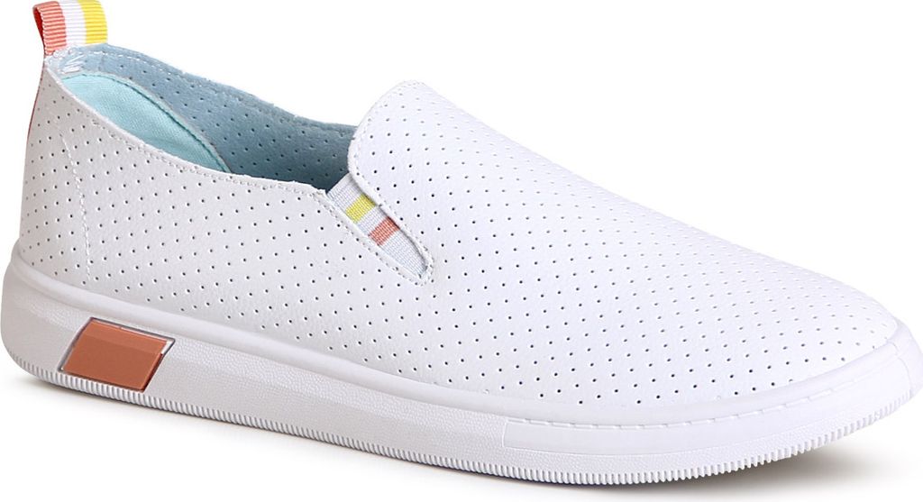 topschuhe24 2697 Damen Light Slipper, Farbe:Orange, Größe:36 EU