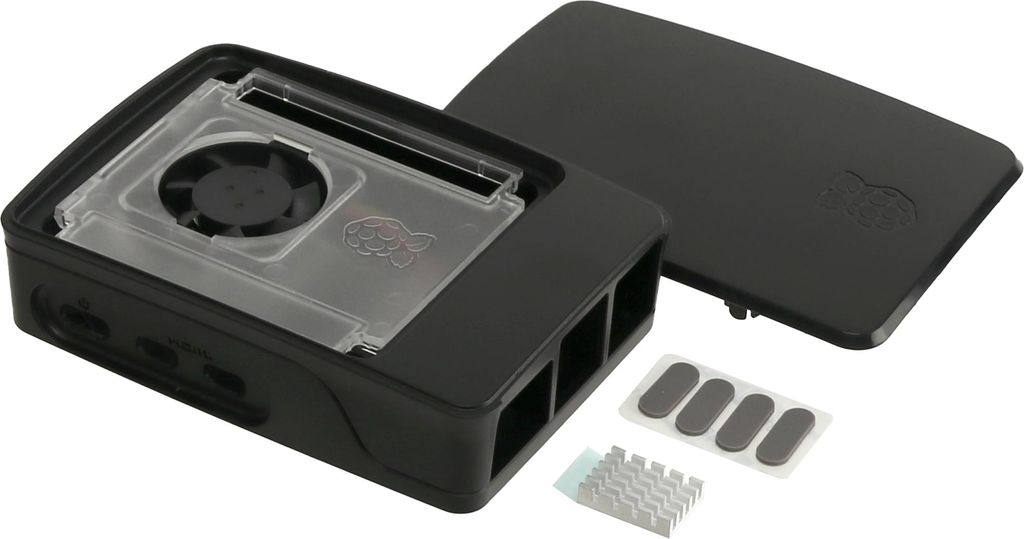 Raspberry Pi SC1160 Entwicklungsboard Zubehör Case Schwarz, Produktbild 