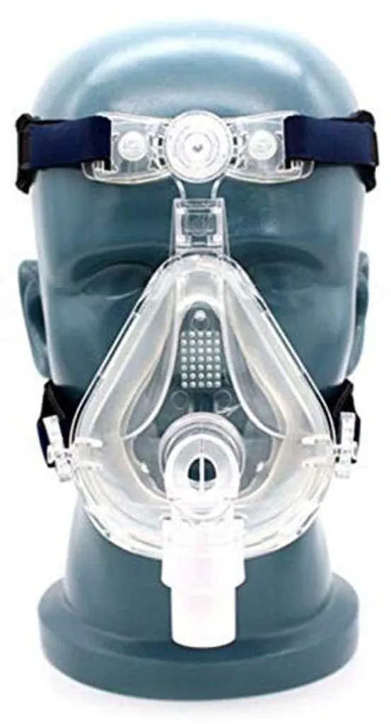 Masque de protection pour dormir avec sangles ajustables et tissu doux