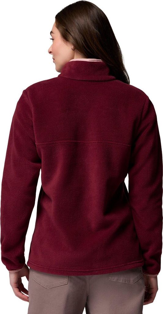 COLUMBIA Benton Springs 1/2 Snap Pull Over I RICH WINE, ERASER PINK RICH WINE, ERASER PINK XL