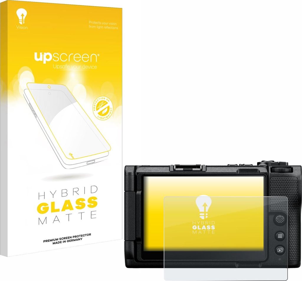 upscreen Entspiegelungs Schutzglas für Nikon ZR Schutzfolie Panzer Folie Glas Display Schutz matt
