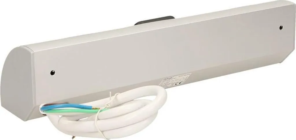 Multiprise de bureau double Schuko argentée pour PC et multimédia 0.5m - 3