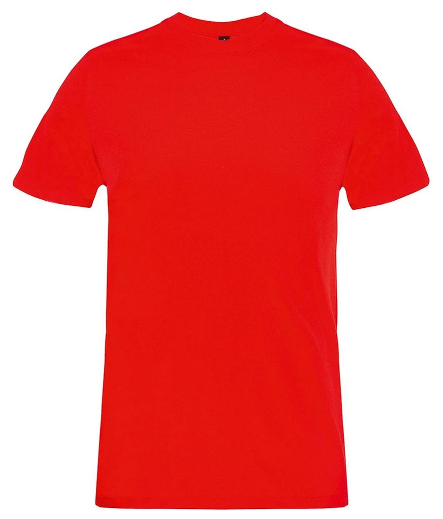 SOLS - "Explorer" T-Shirt für Herren/Damen Uni, recyceltes Material PC8006 (L) (Rot)