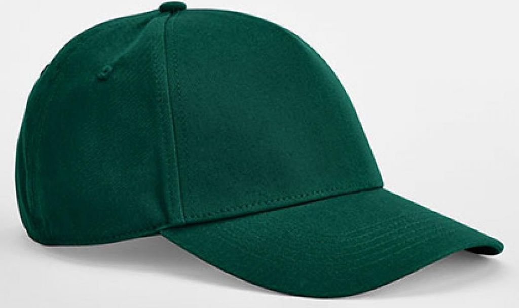 Beechfield B825 | EarthAware Classic Organic Baumwolle 5 Panel Cap - Farbe: Bottle Green - Größe: One Size