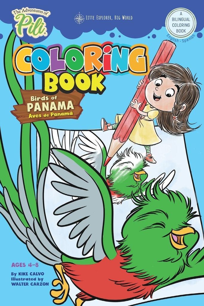 Calvo, K: Adventures of Pili Coloring Book