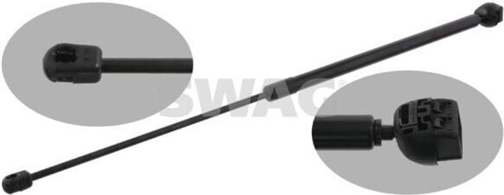 SWAG Gasfeder Motorhaubendämpfer 663,5mm für RENAULT MEGANE III Grandtour (KZ0/1) 315N 60 93 2894